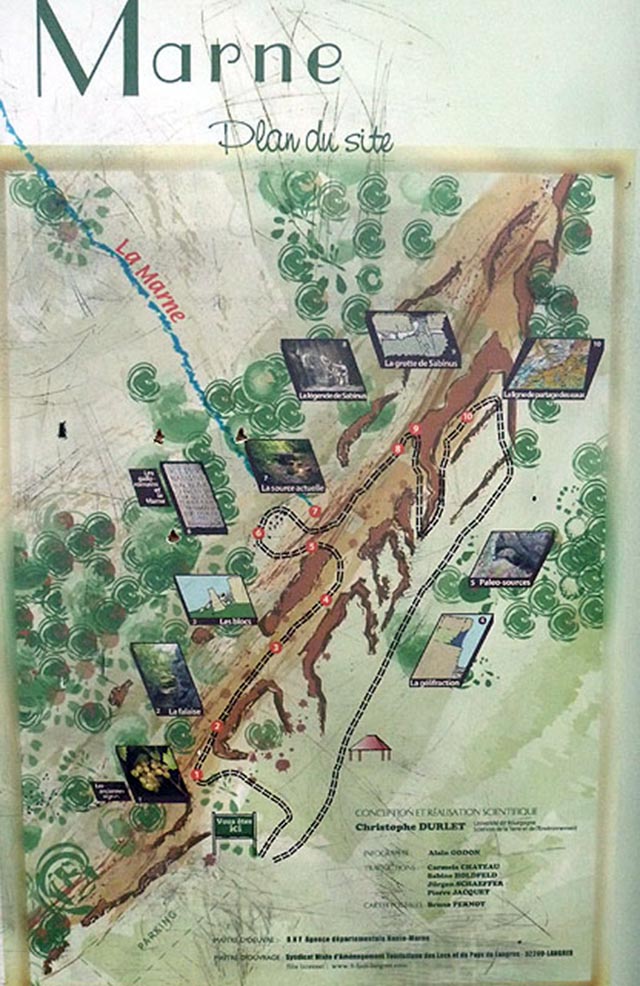 Geologische wandeling Bron Marne